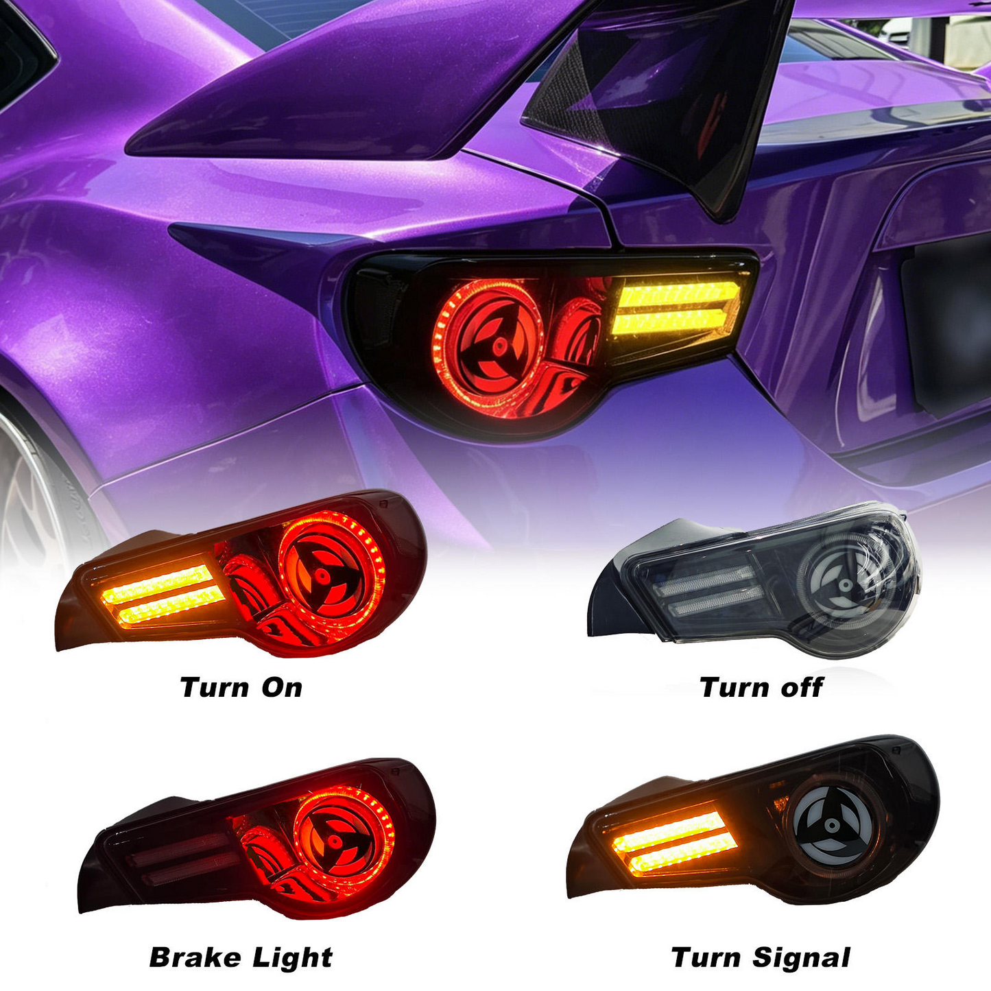Marii Customz Toyota 86 Subaru BRZ animated LED taillights - image 6