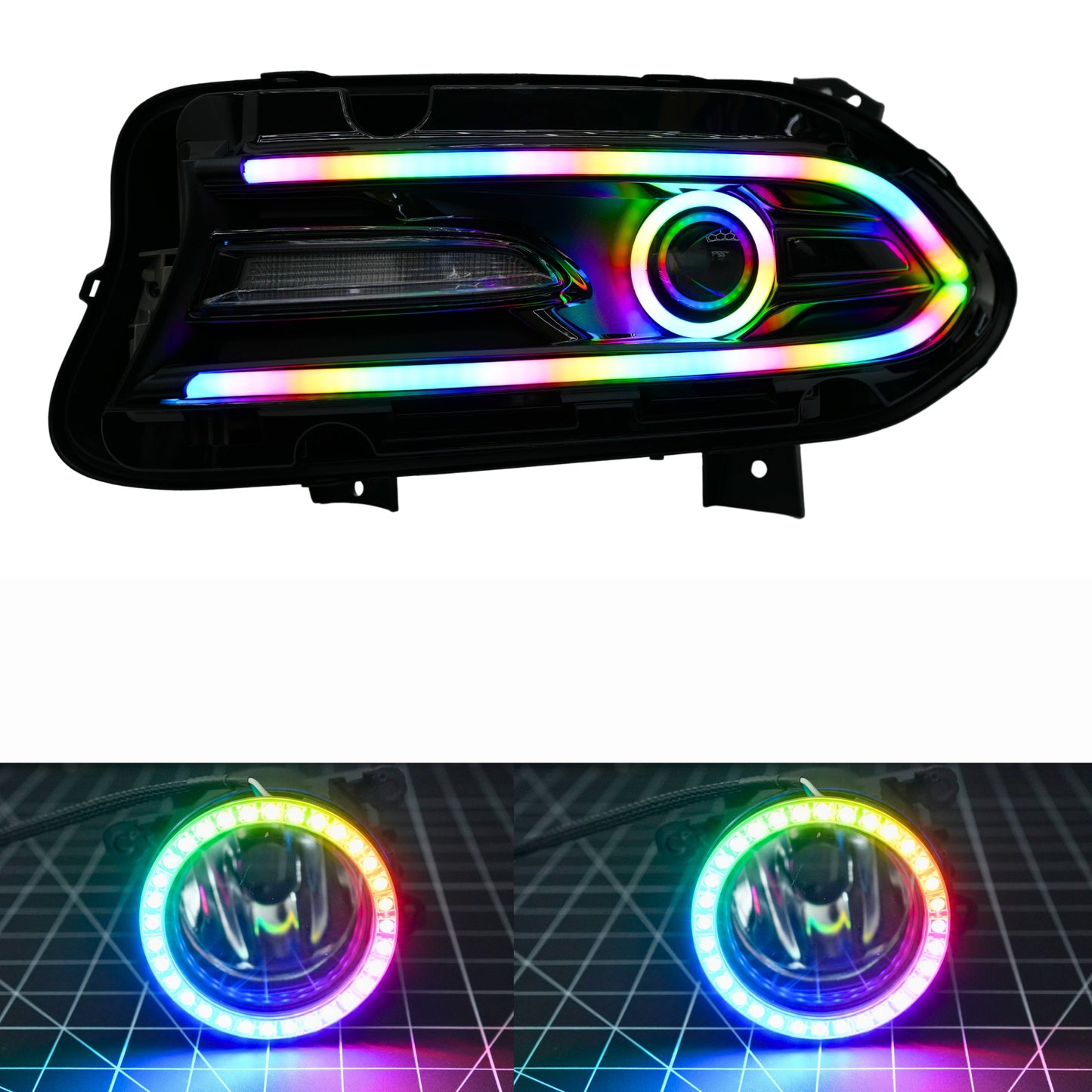 Dodge Charger Flow Series DRL Boards 2.0 - Diffused LED (2015-2023) - image 17