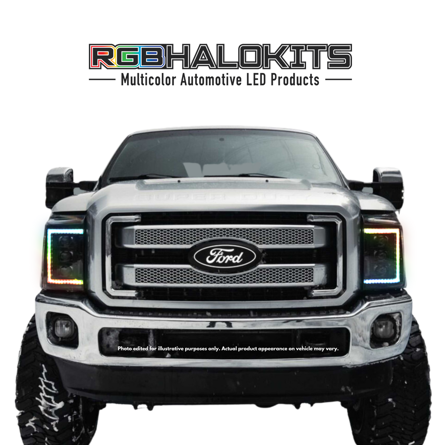 Ford Super Duty: Multicolor Flow Series Headlights (2011-2016) - image 4