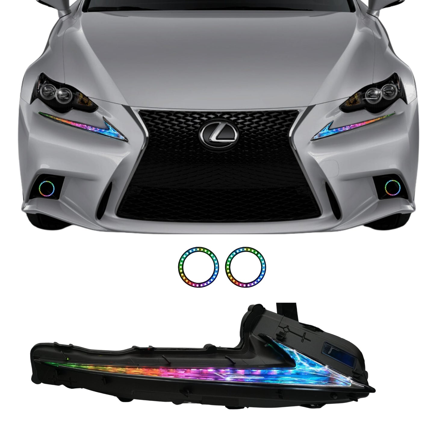 Lexus IS Multicolor Flow Series DRL Boards (2014-2020) - image 13