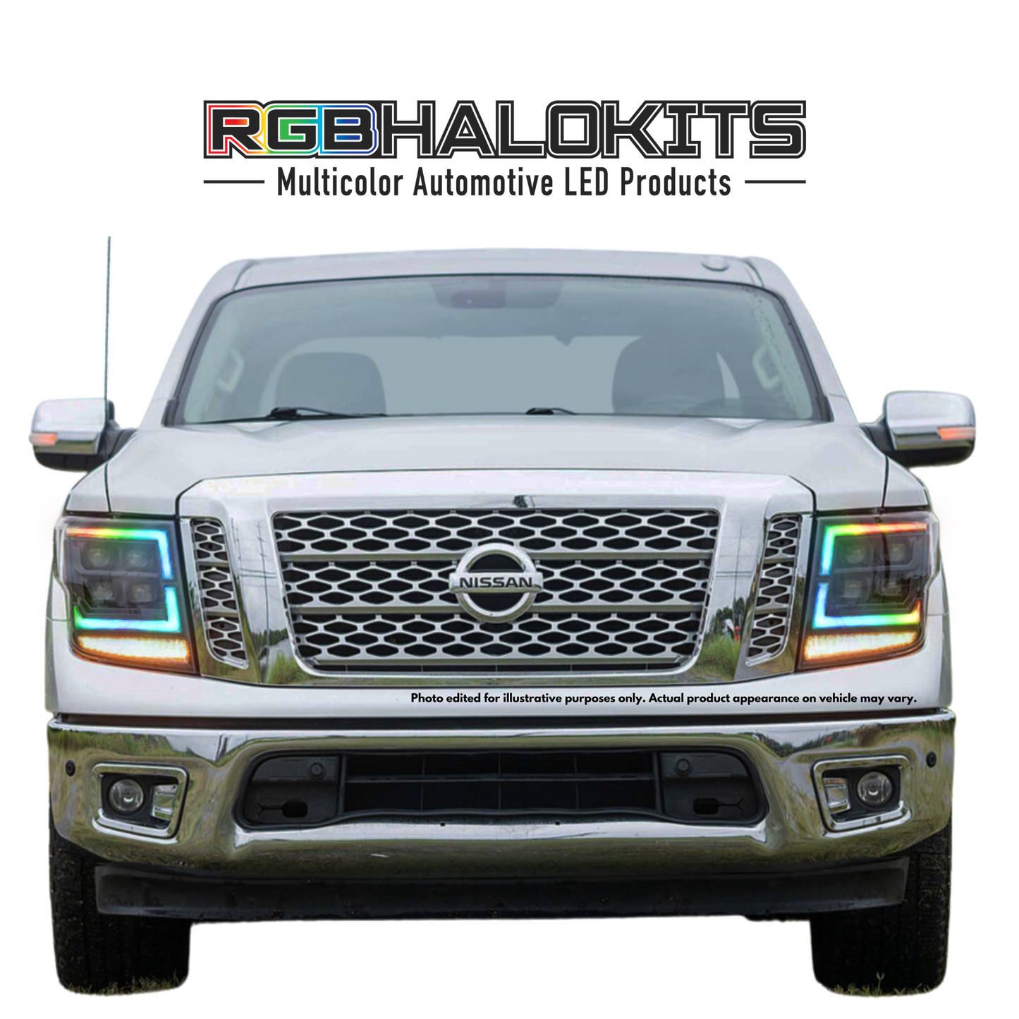Nissan Titan: Multicolor Flow Series Headlights (2016-2024) - image 4