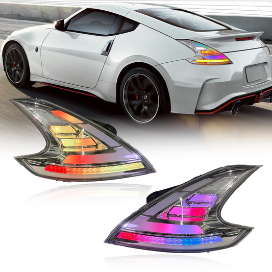 Marii Customz Nissan 370Z chrome RGB LED taillights - image 1
