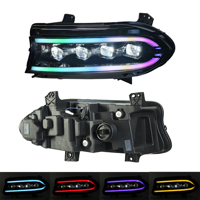 Marii Customz Dodge Charger RGB LED headlights - clean image 1