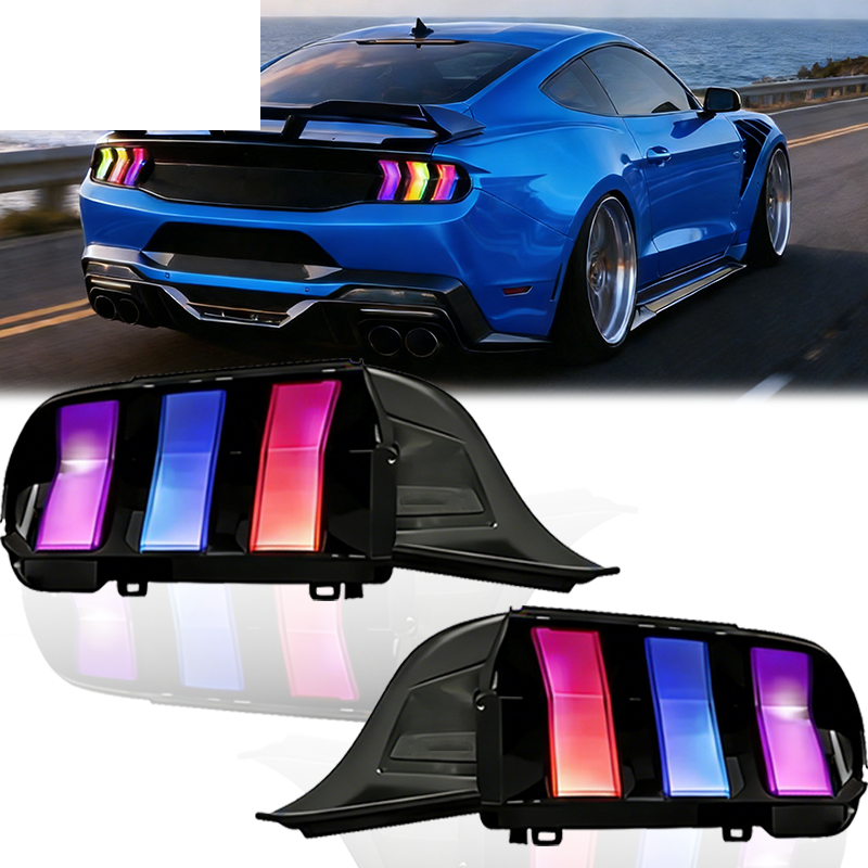Marii Customz Ford Mustang S650 RGB LED taillights - image 1