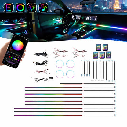 Universal RGB Ambient Interior Lighting Kit - clean product image