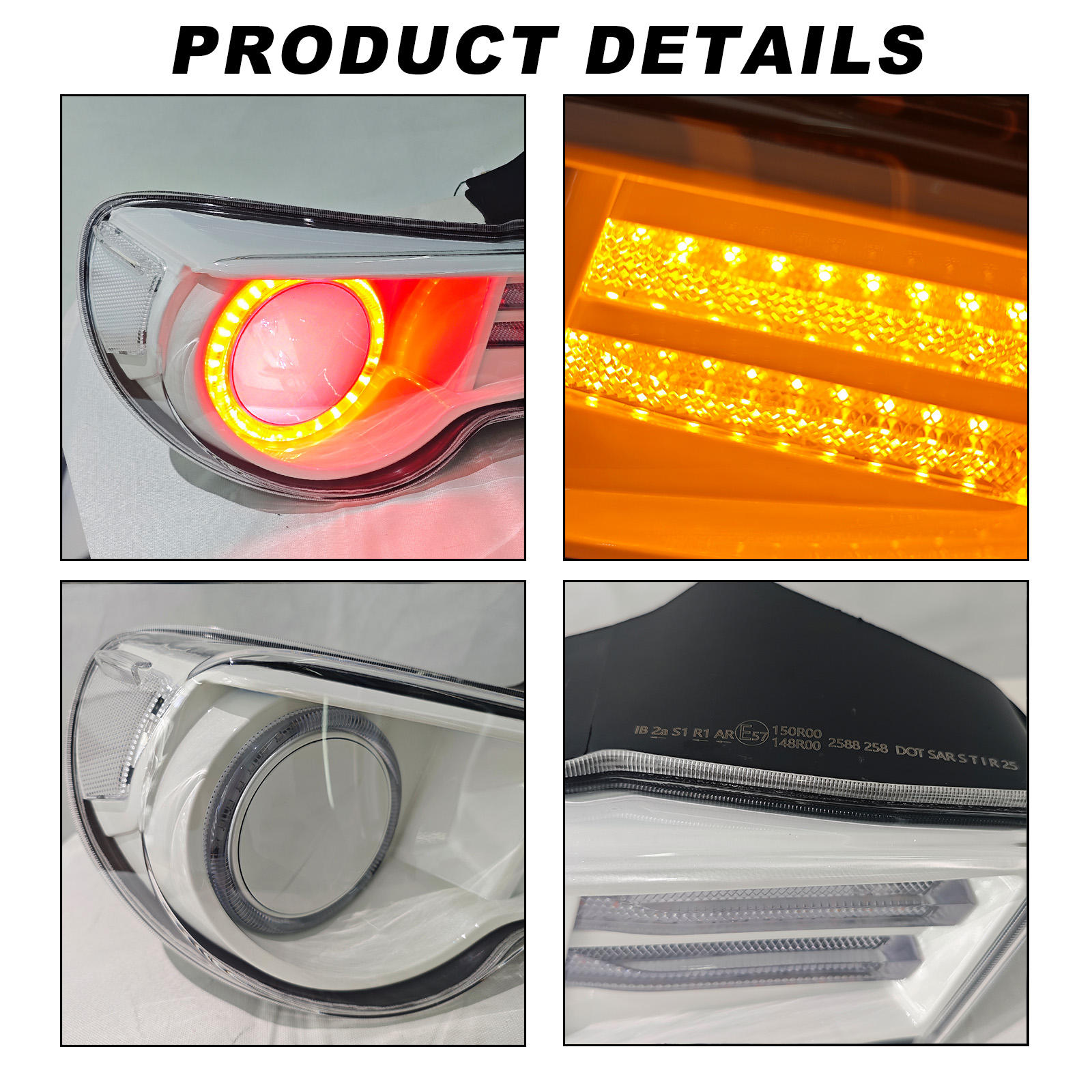 Marii Customz Toyota 86 Subaru BRZ Ferrari style LED taillights - image 2