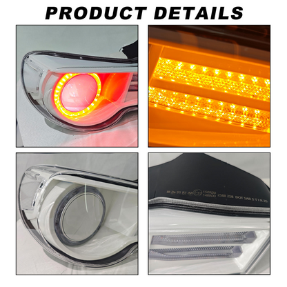 Marii Customz Toyota 86 Subaru BRZ Ferrari style LED taillights - image 2