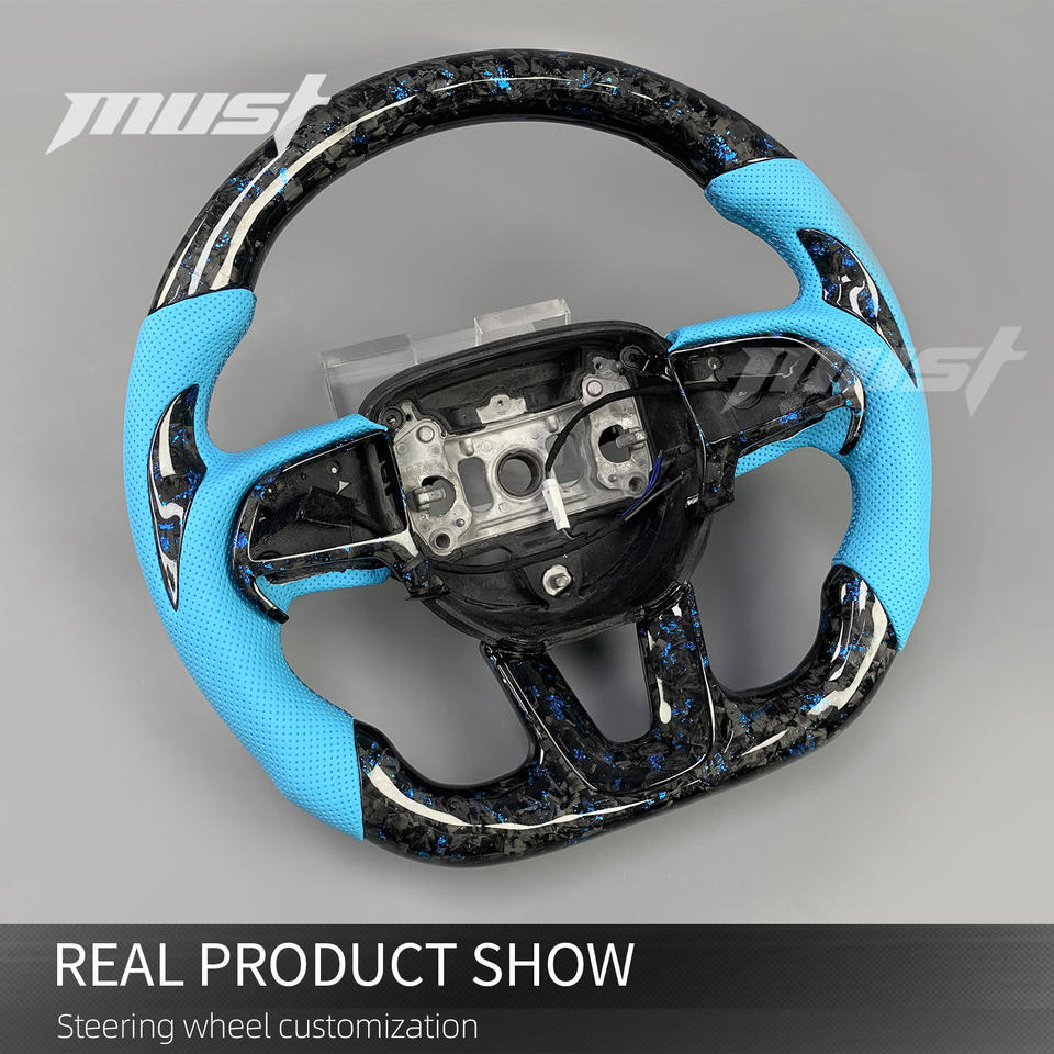 2016+ Dodge Charger / Challenger / Durango Carbon Fiber Steering Wheel - image 2