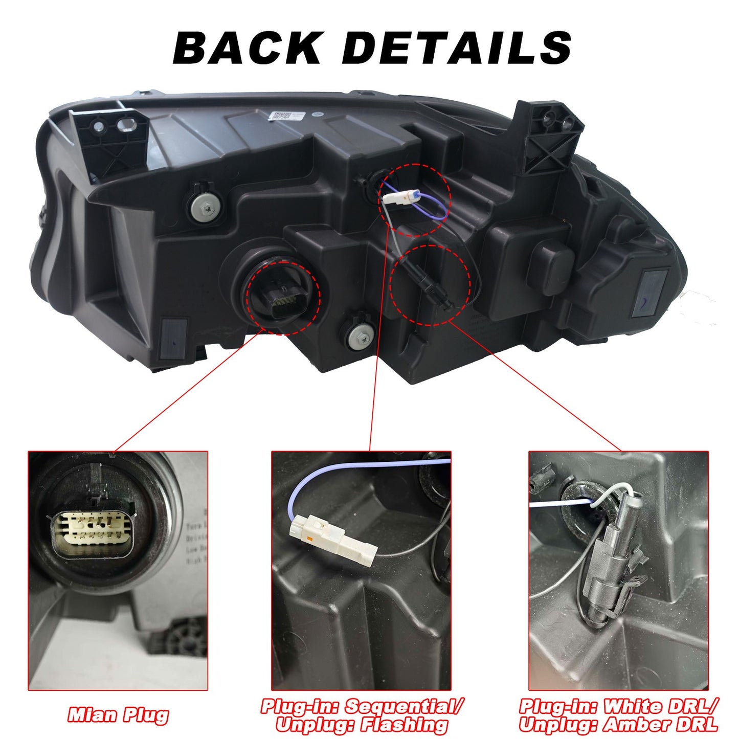 Marii Customz Dodge Charger RGB LED headlights - clean image 3