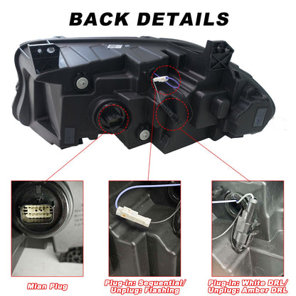 Marii Customz Dodge Charger RGB LED headlights - clean image 3