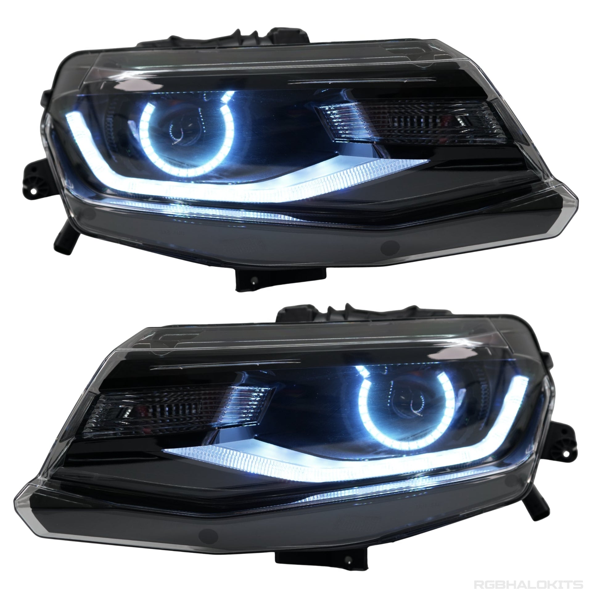 Chevrolet Camaro: Multicolor Flow Series Headlights w/ Halos (2016-2018) - image 7