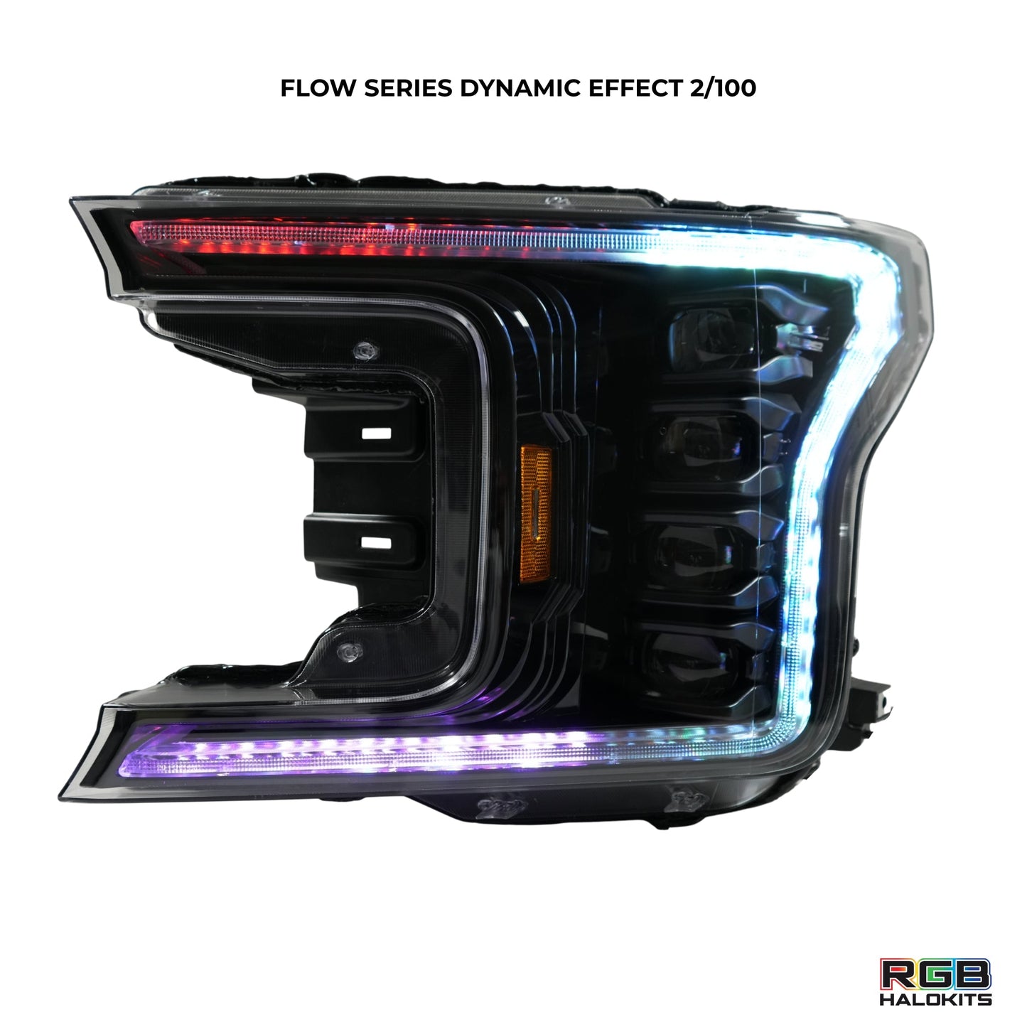 Ford F-150: Multicolor Flow Series Headlights (2018-2020) - image 3
