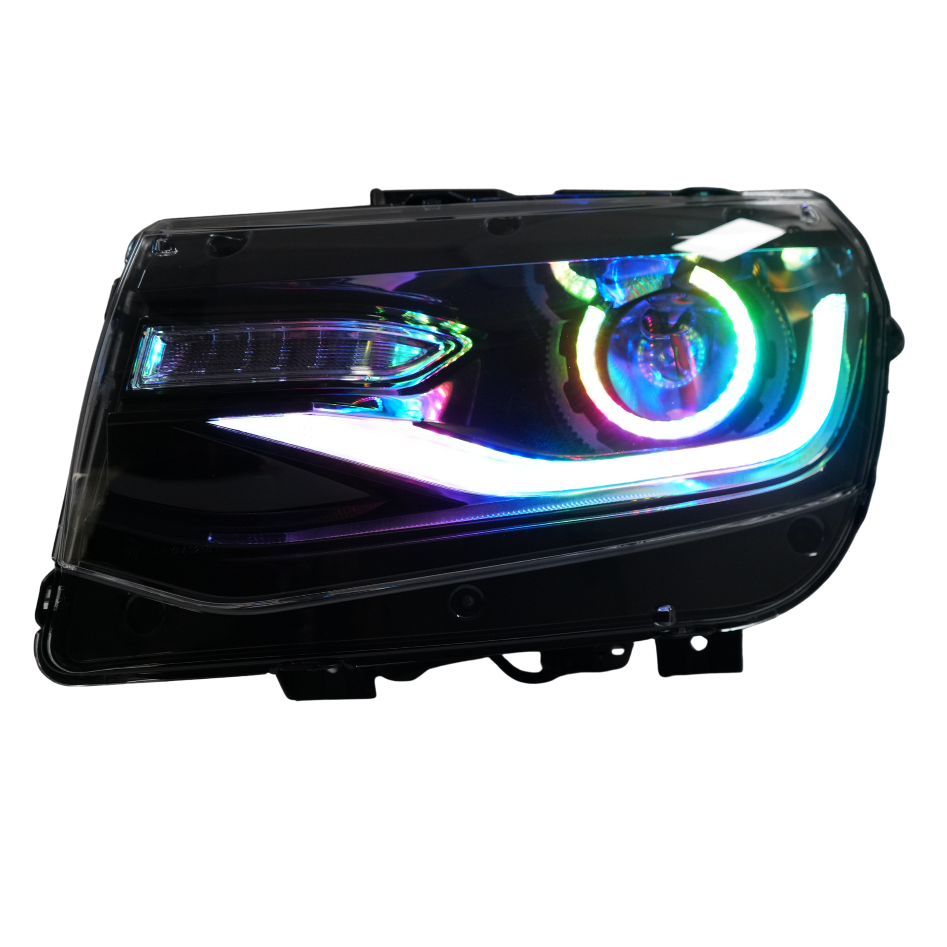 Chevrolet Camaro: Multicolor Flow Series Headlights with Halos (2014-2015) - image 9