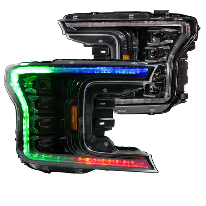 Ford F-150: Multicolor Flow Series Headlights (2018-2020)