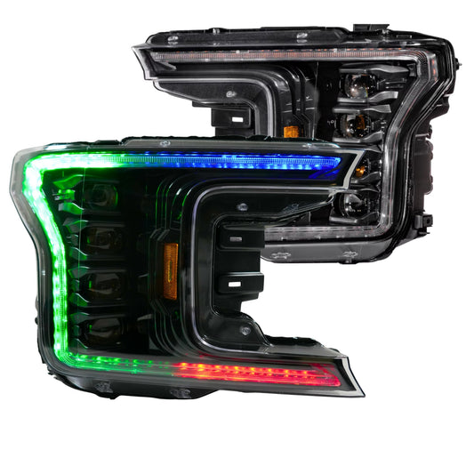Ford F-150: Multicolor Flow Series Headlights (2018-2020)