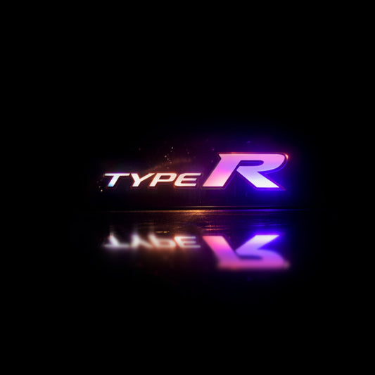 Type R Grill Badge - Lit Logos