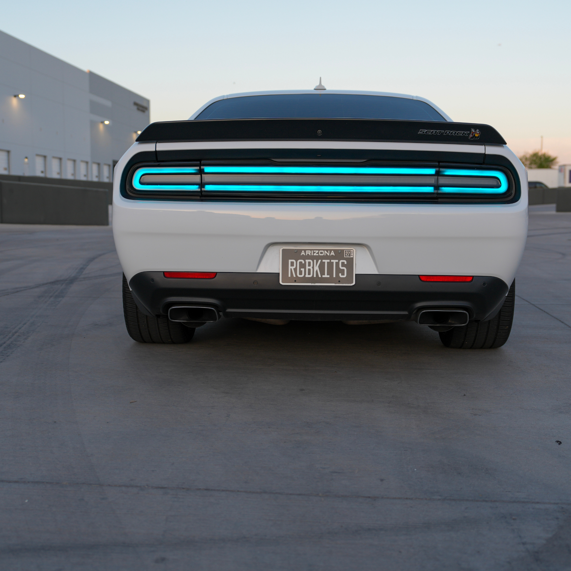 Dodge Challenger: Flow Series Multicolor Tail Lights (2015-2024) - image 3