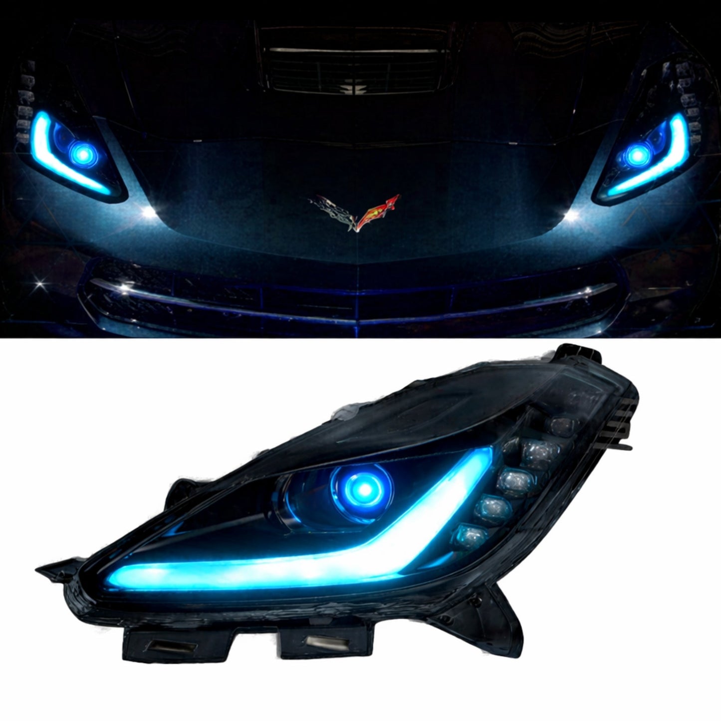 Chevrolet Corvette Multicolor DRL Boards (2014-2019) - image 3