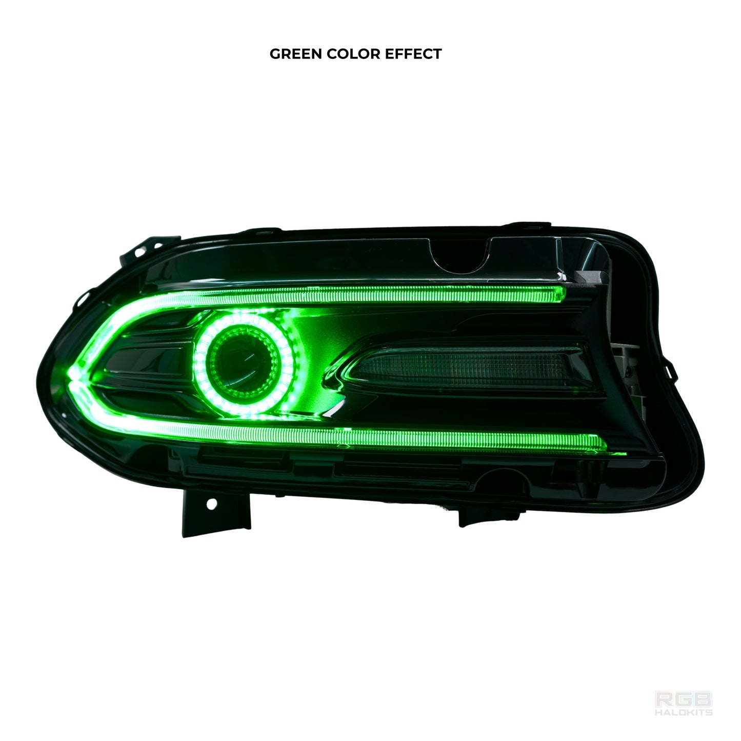 Dodge Charger: Multicolor Headlights (2015-2024) RGBW - image 4