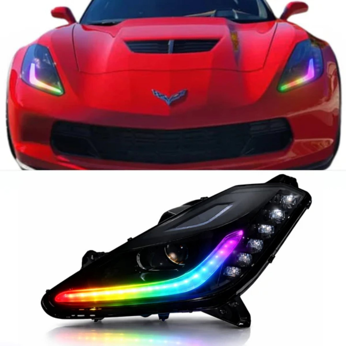 Chevrolet Corvette Multicolor DRL Boards (2014-2019) - image 4