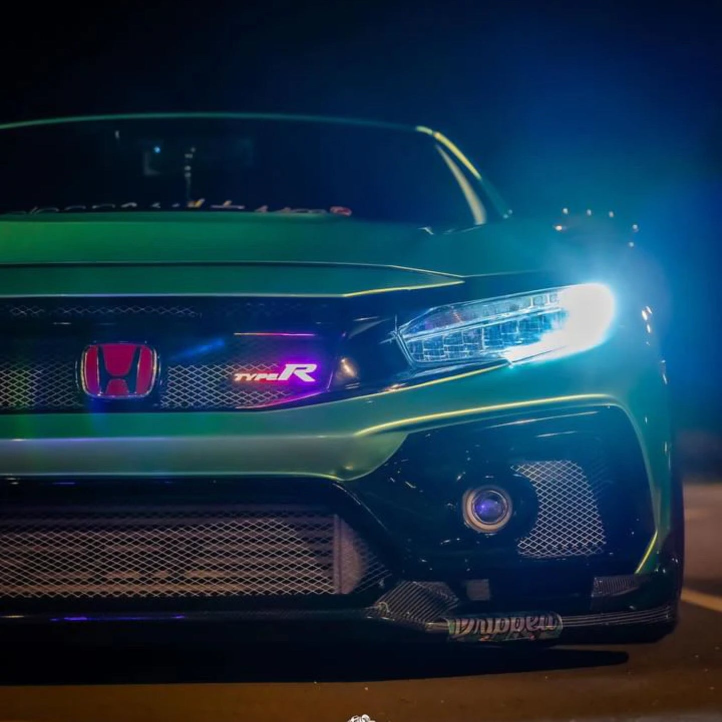 Type R Grill Badge - Lit Logos - image 3