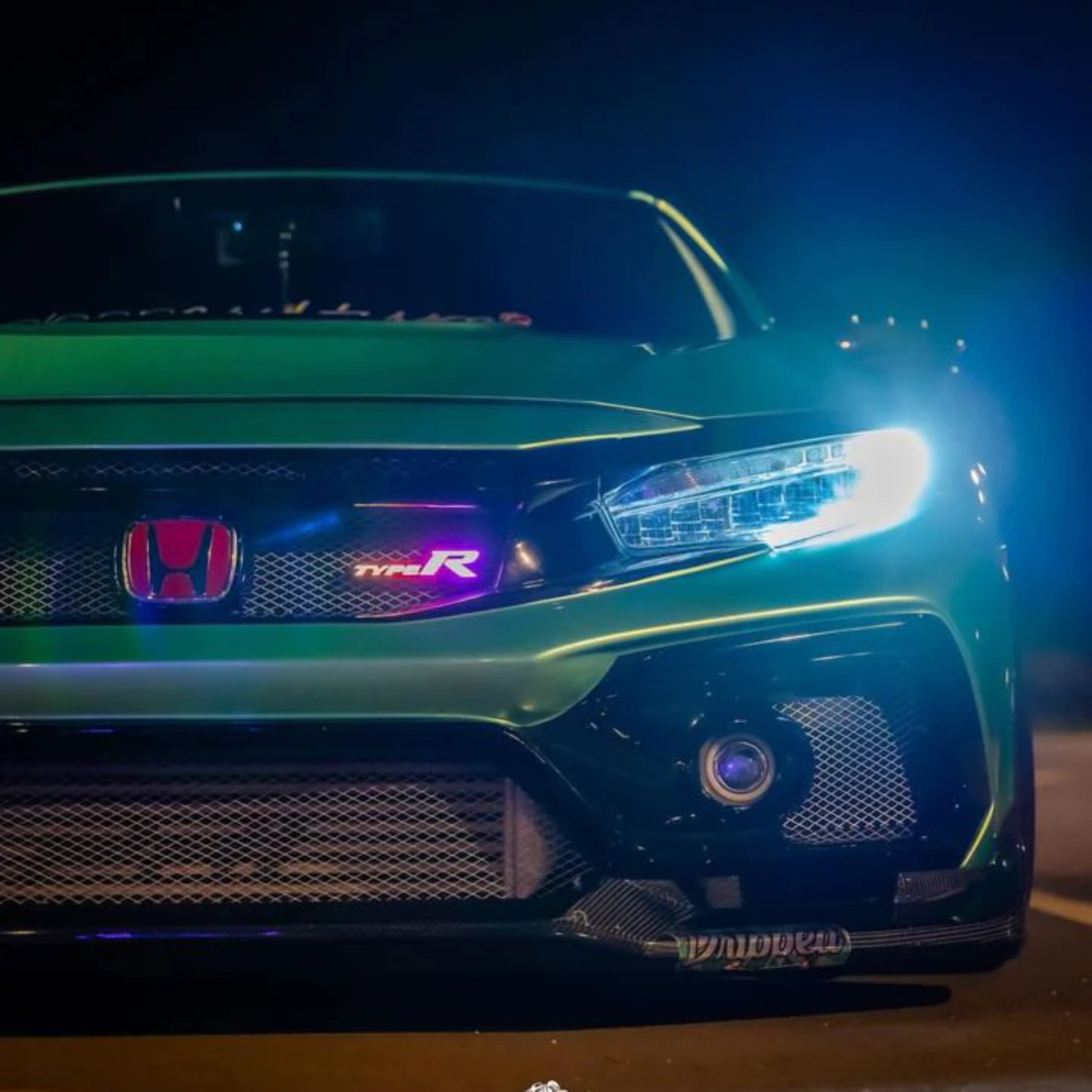 Type R Grill Badge - Lit Logos - image 3