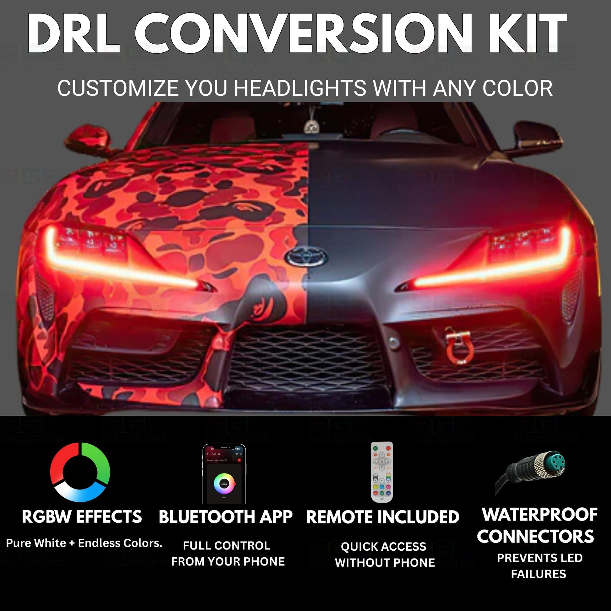Toyota Supra RGBW DRL boards (2020-2024) - image 3