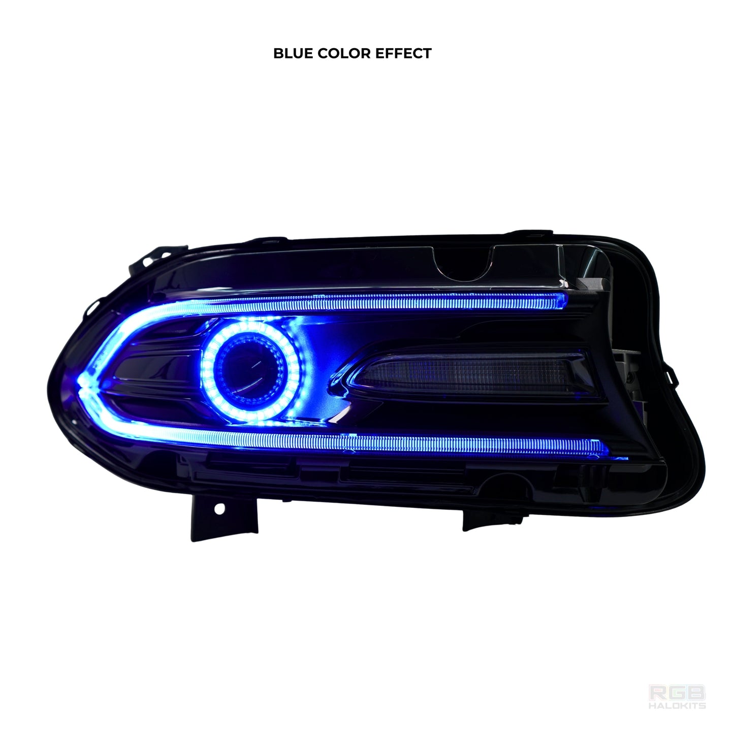 Dodge Charger: Multicolor Headlights (2015-2024) RGBW - image 5
