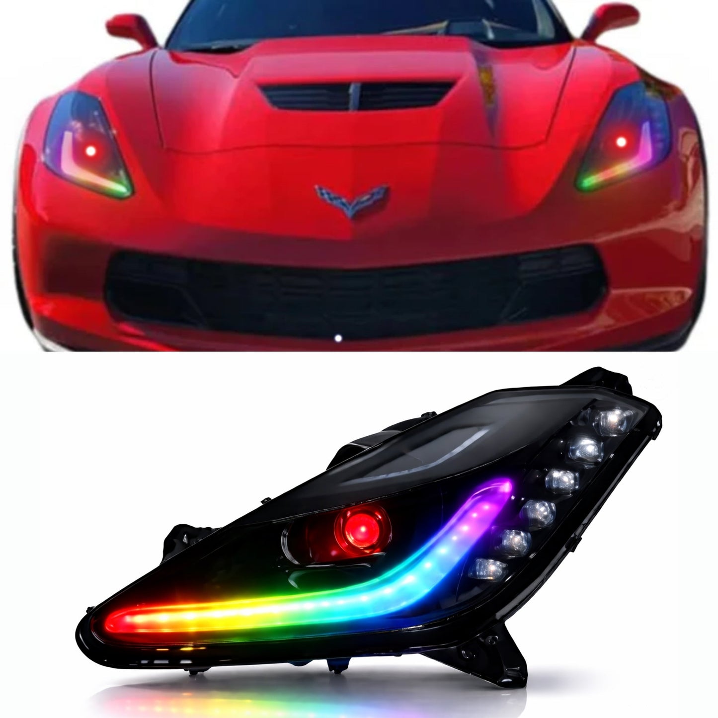 Chevrolet Corvette Multicolor DRL Boards (2014-2019) - image 5