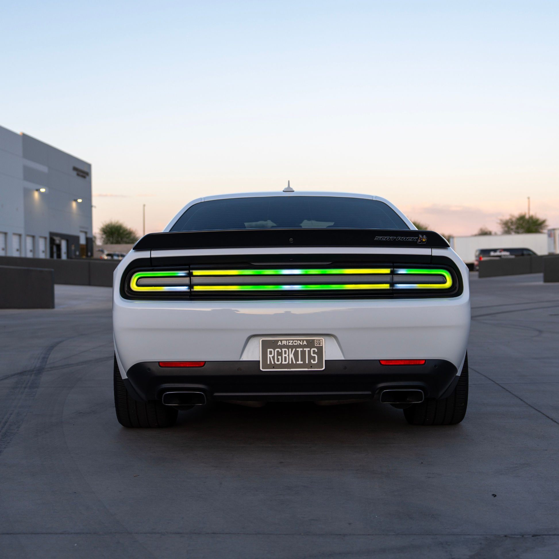 Dodge Challenger: Flow Series Multicolor Tail Lights (2015-2024) - image 2