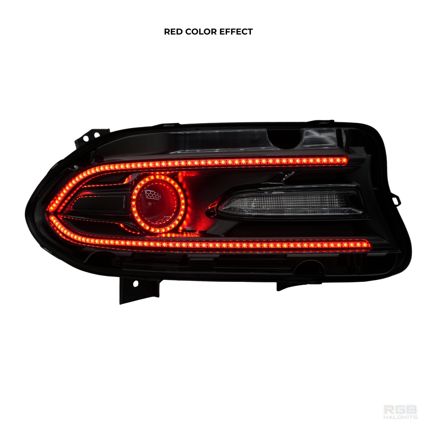 Dodge Charger: Multicolor Flow Series Halo Headlights (2015–2024) - image 3