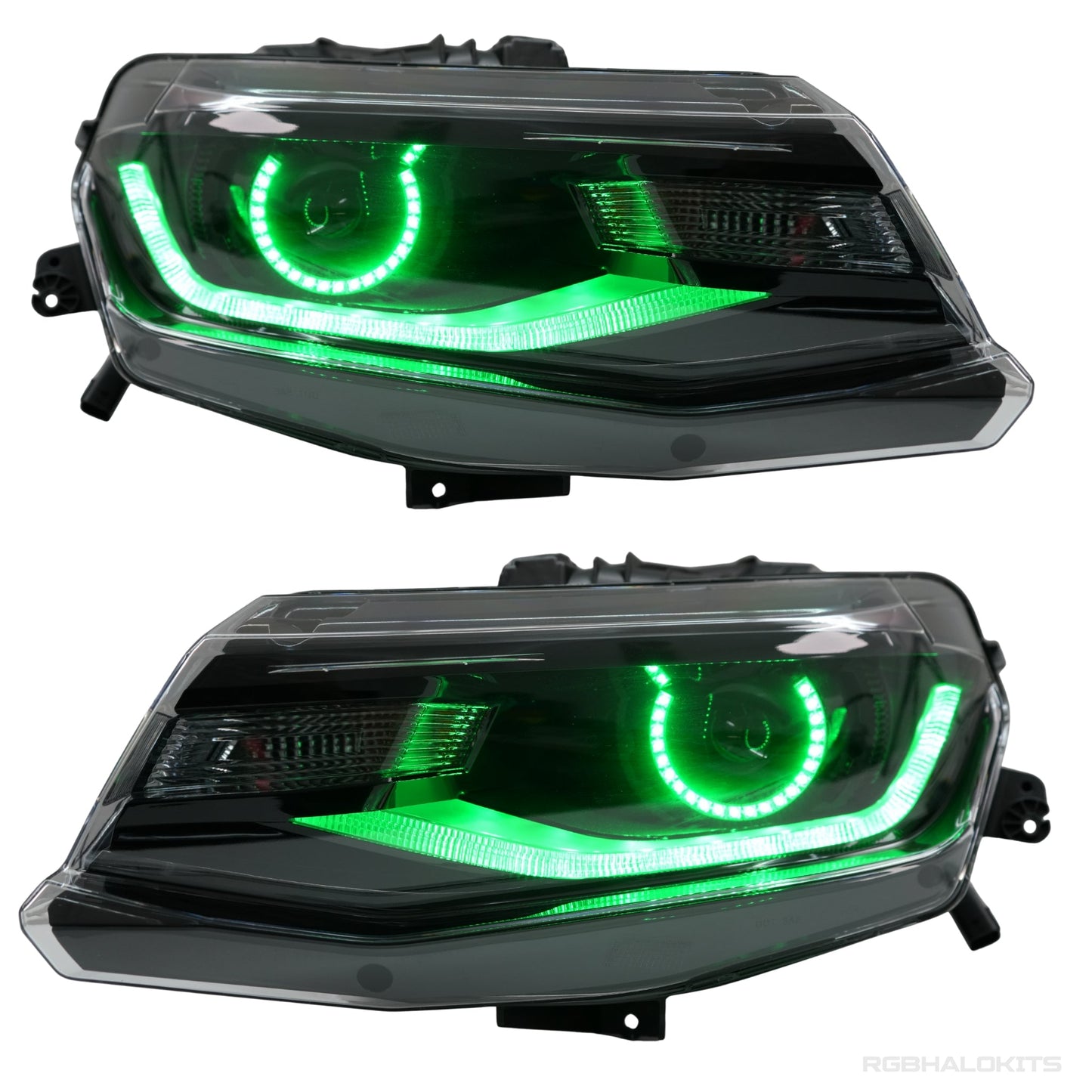 Chevrolet Camaro: Multicolor Flow Series Headlights w/ Halos (2016-2018) - image 3