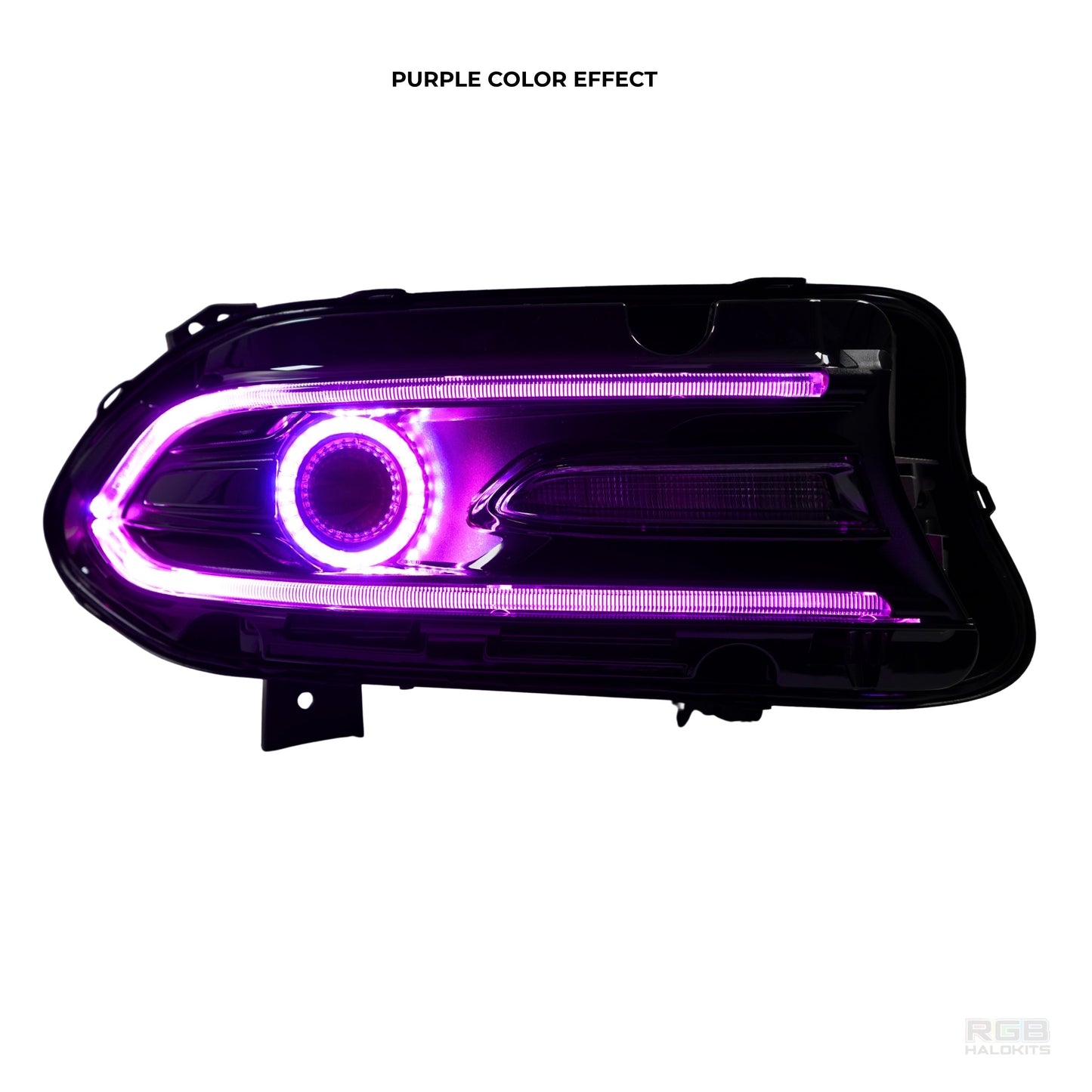 Dodge Charger: Multicolor Headlights (2015-2024) RGBW - image 7