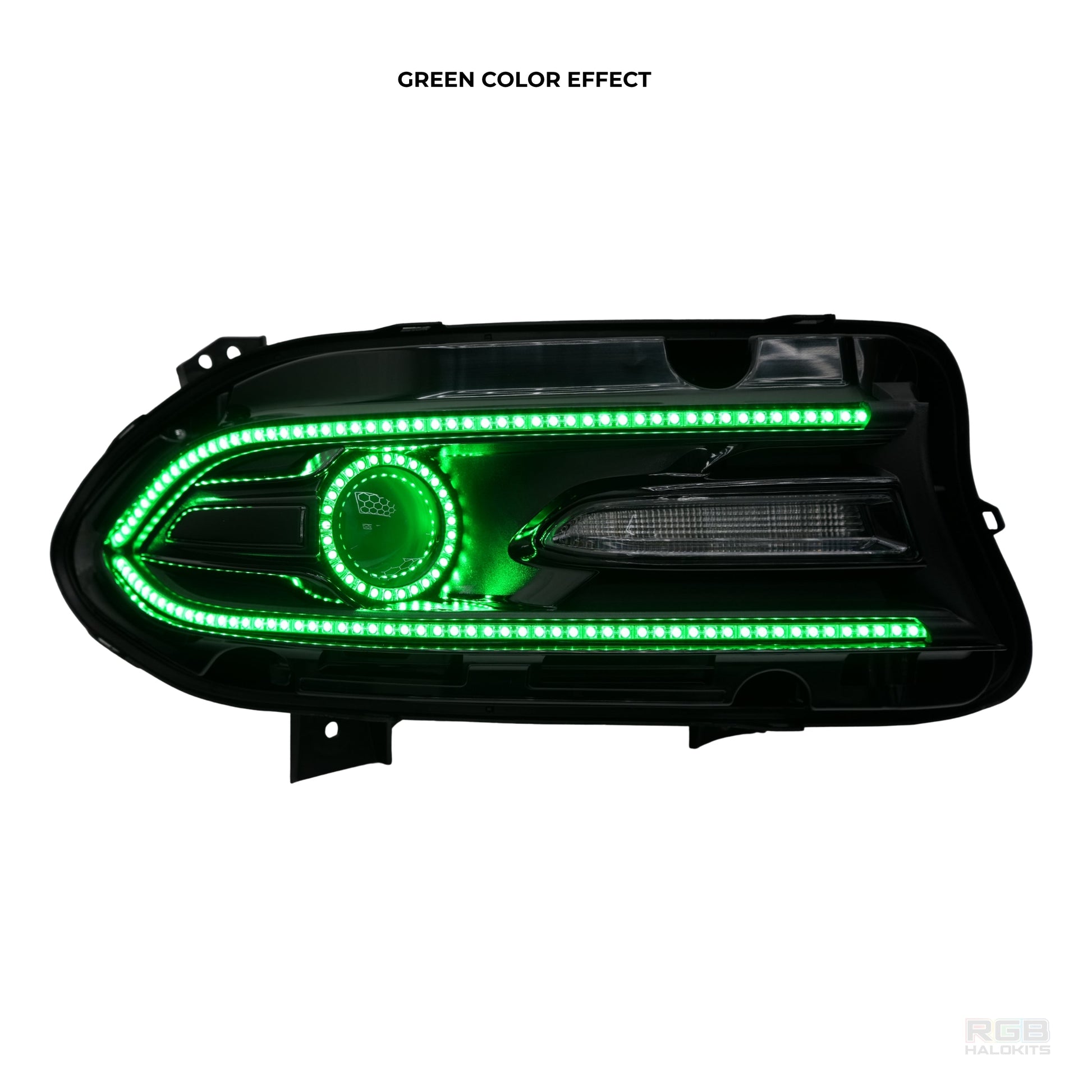 Dodge Charger: Multicolor Flow Series Halo Headlights (2015–2024) - image 4