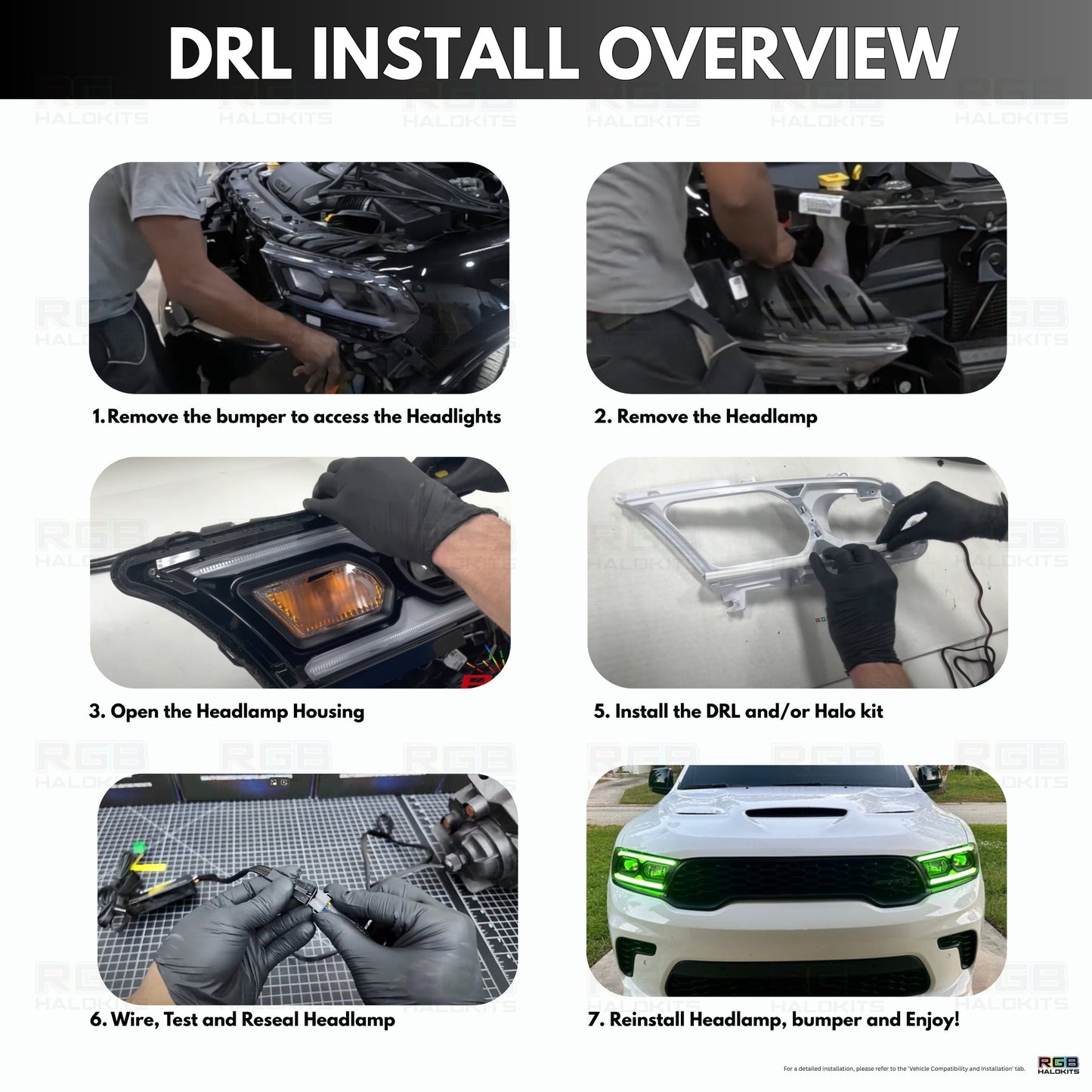 Dodge Durango Multicolor Flow DRL Kit (2021-2026) - image 16
