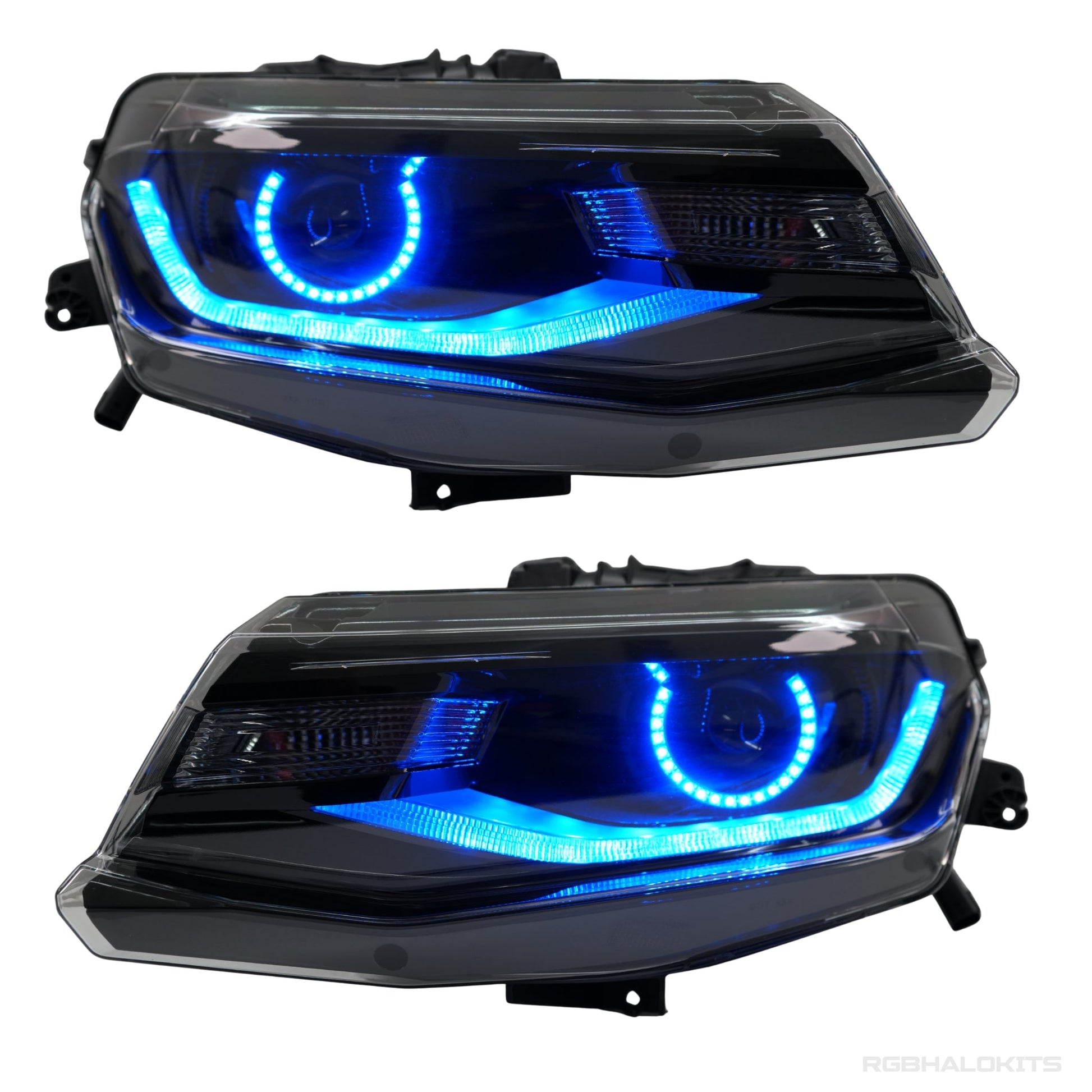 Chevrolet Camaro: Multicolor Flow Series Headlights w/ Halos (2016-2018) - image 4