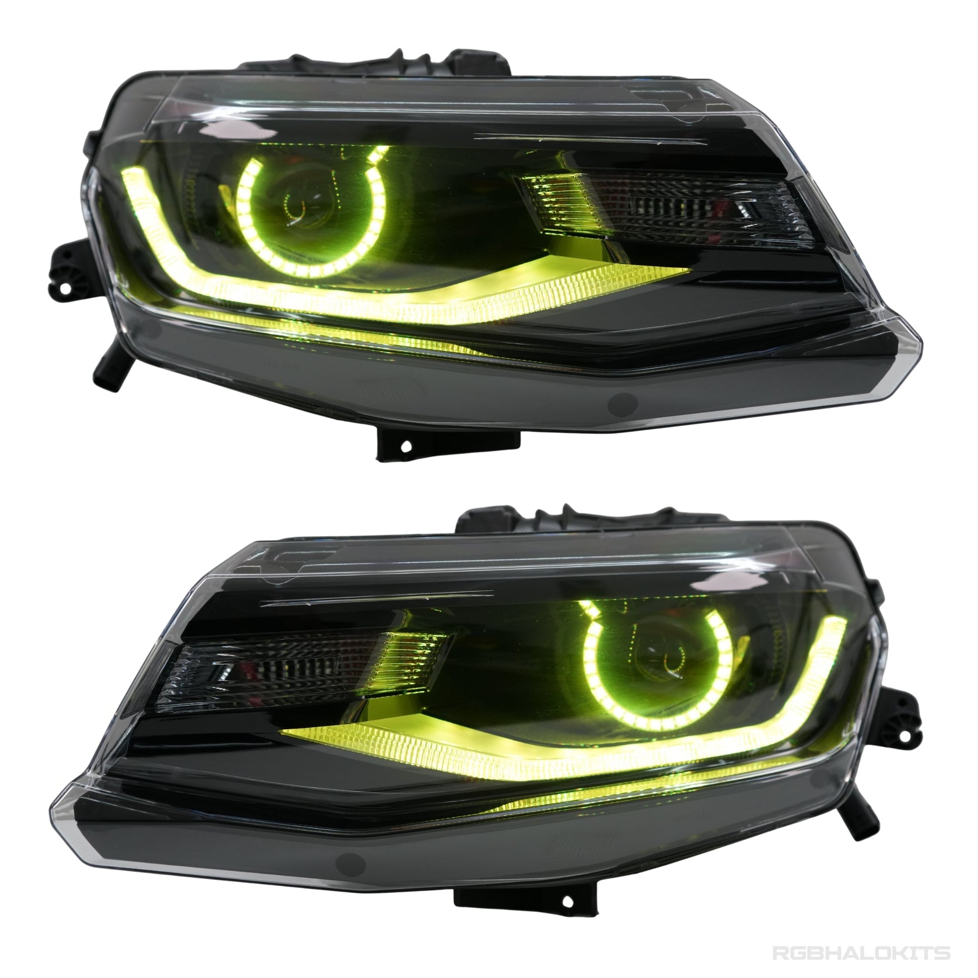 Chevrolet Camaro: Multicolor Flow Series Headlights w/ Halos (2016-2018) - image 6