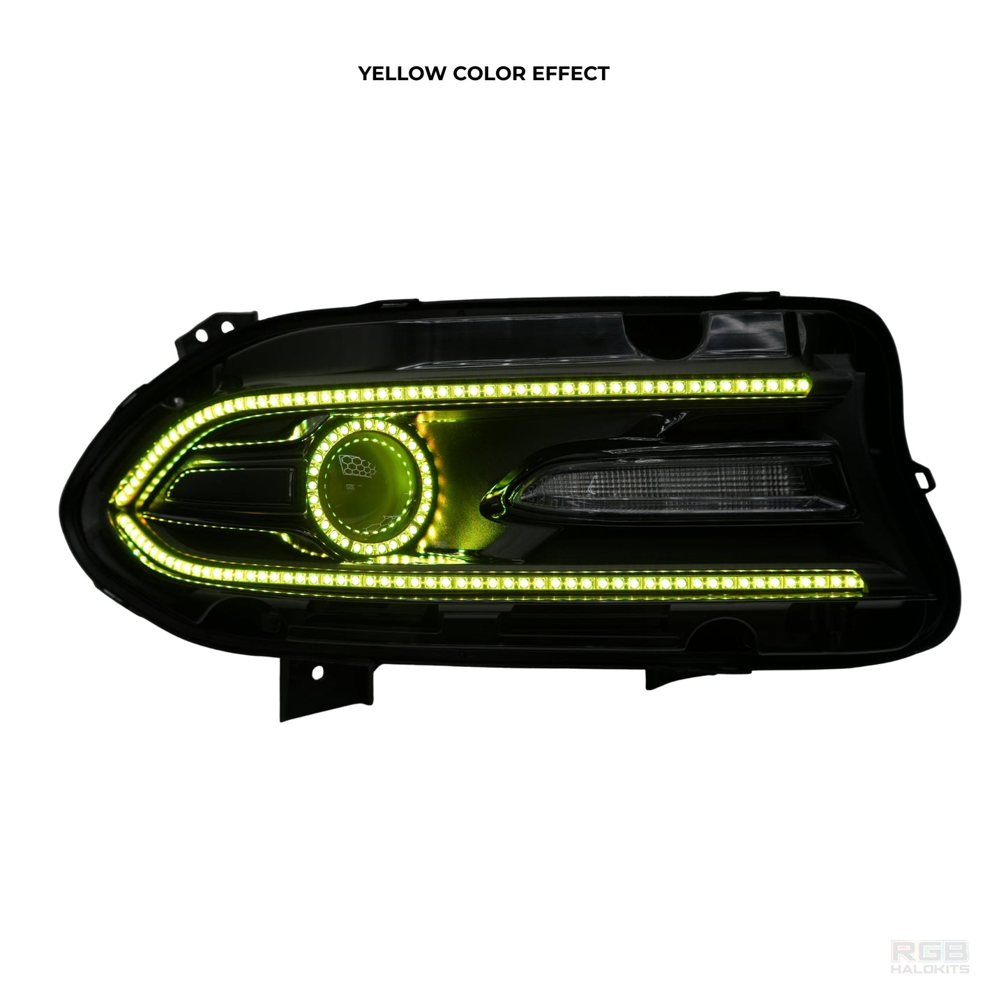 Dodge Charger: Multicolor Flow Series Halo Headlights (2015–2024) - image 9