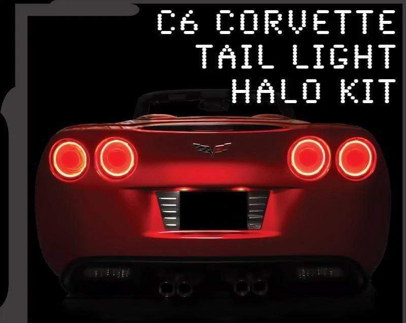 Chevrolet C6 Corvette Tail Light Multicolor Halo Kit (2005-2013) - image 3