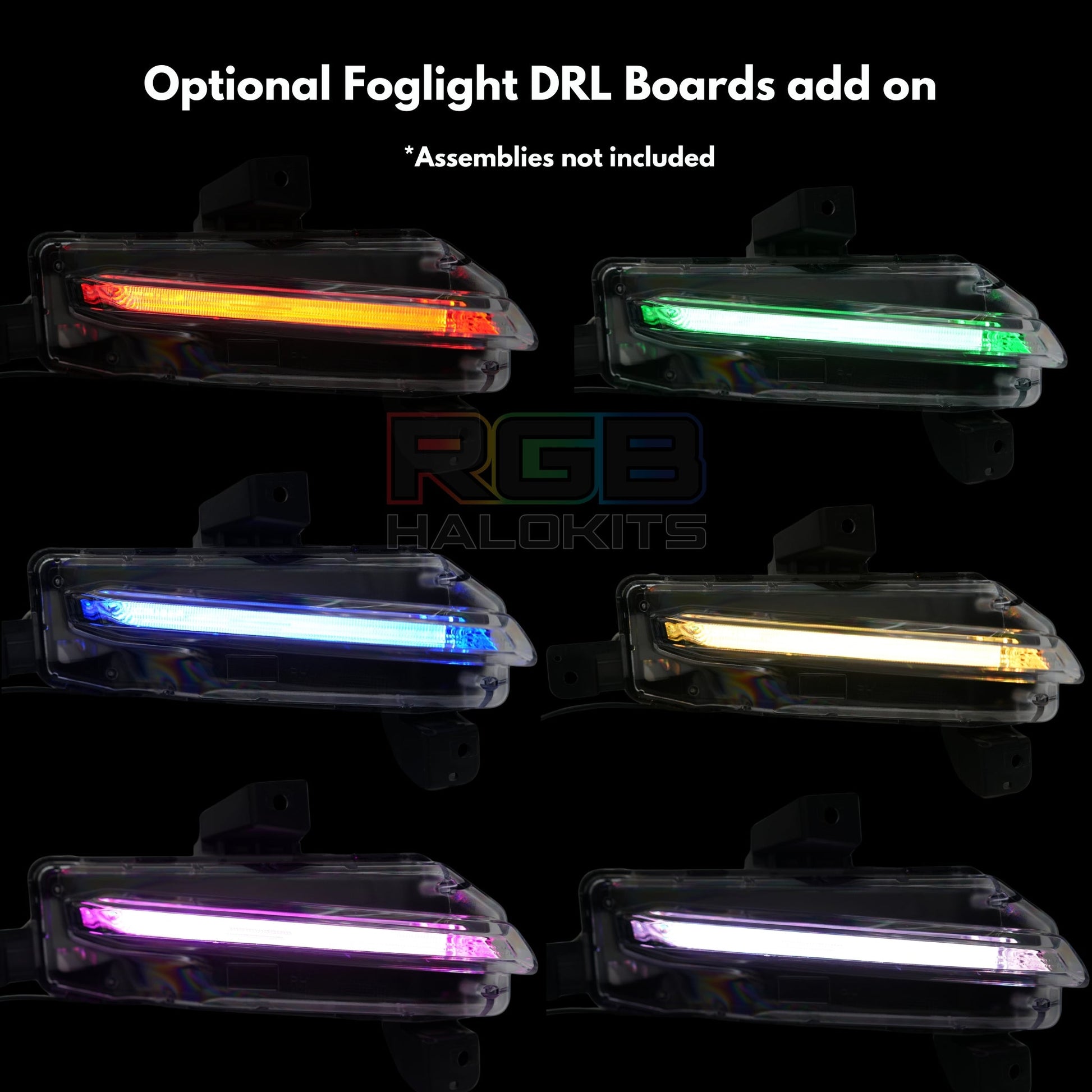 Chevrolet Camaro Flow Series Multicolor DRL Boards (2016-2018) - image 6