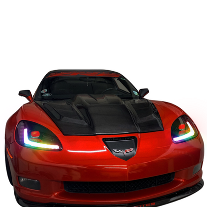 Chevrolet Corvette: Multicolor Flow Series Headlights (2005-2013) - image 2