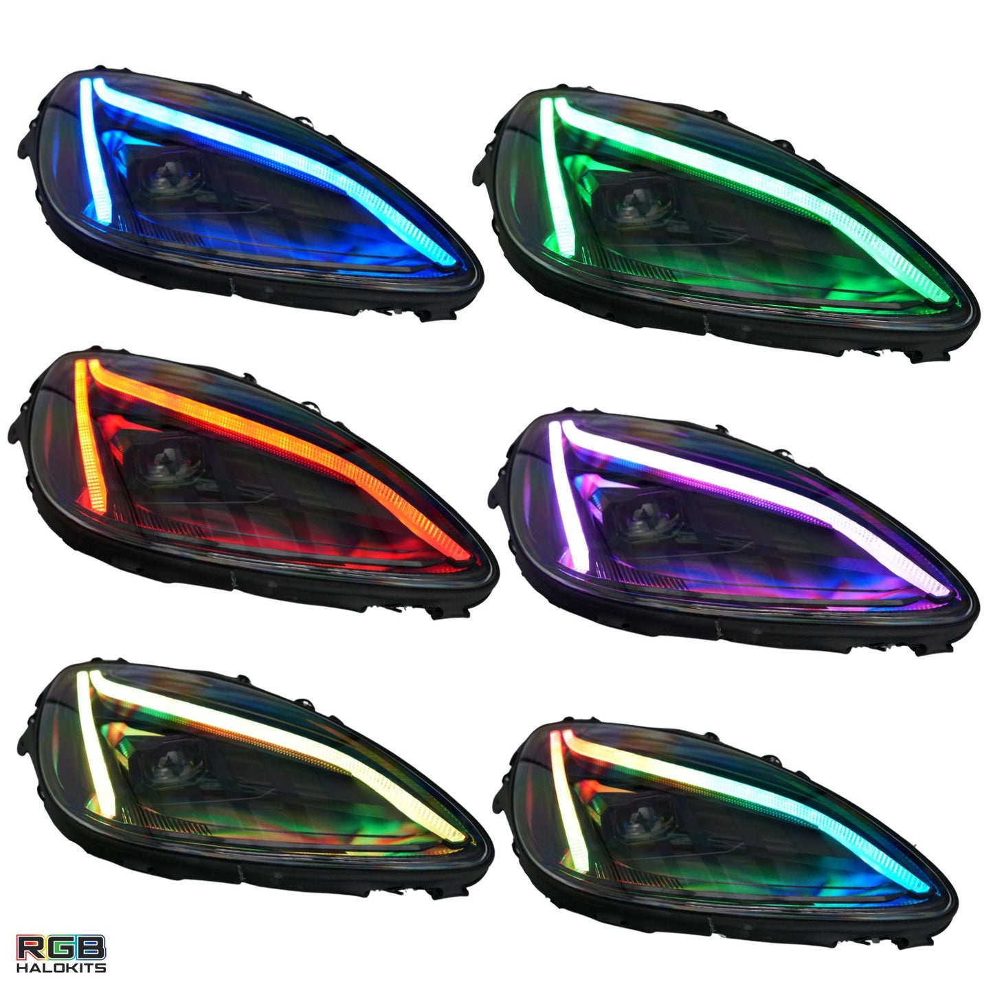 Chevrolet Corvette: Multicolor Flow Series LED Headlights Gen II (2005-2013) - image 8
