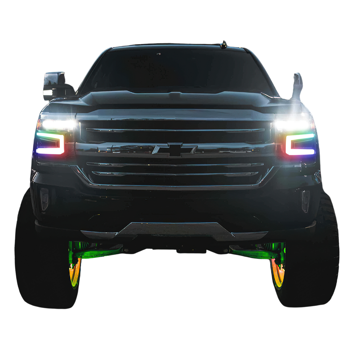 Chevrolet Silverado 1500: Multicolor Flow Series Headlights (2016-2018) - image 11