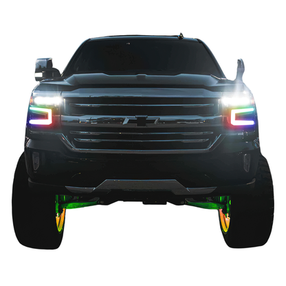 Chevrolet Silverado 1500: Multicolor Flow Series Headlights (2016-2018) - image 11