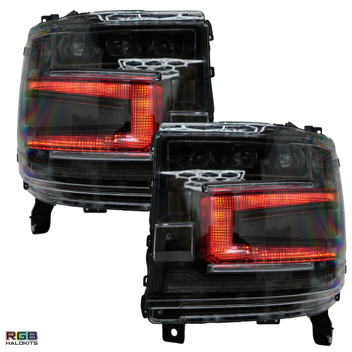 Chevrolet Silverado 1500: Multicolor Flow Series Headlights (2016-2018) - image 2