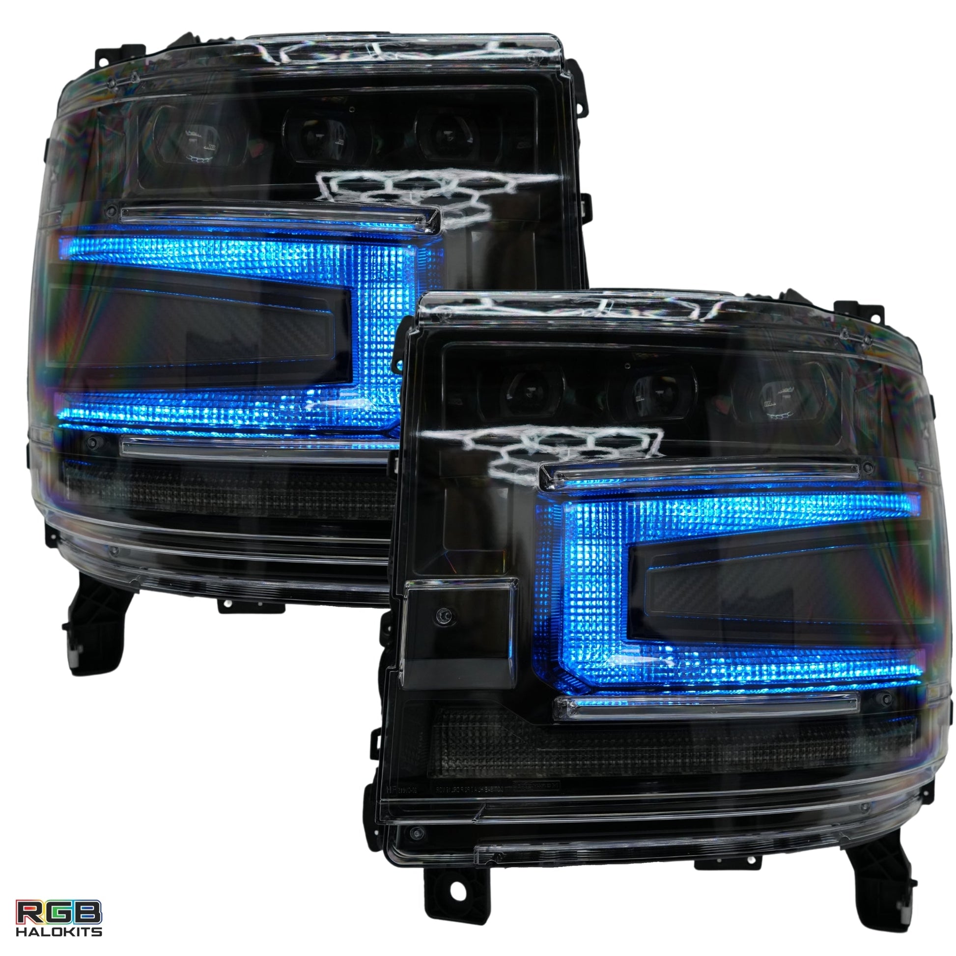 Chevrolet Silverado 1500: Multicolor Flow Series Headlights (2016-2018) - image 3
