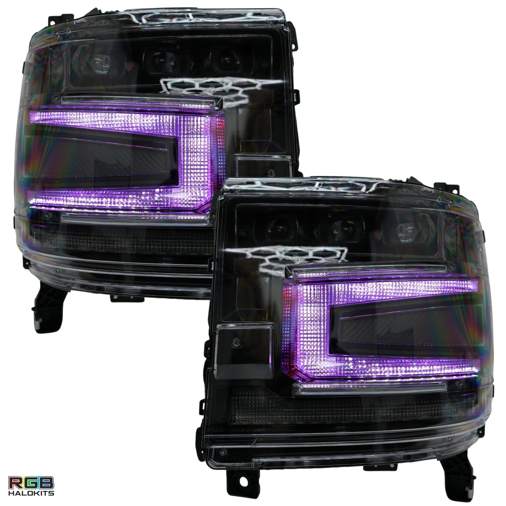 Chevrolet Silverado 1500: Multicolor Flow Series Headlights (2016-2018) - image 5