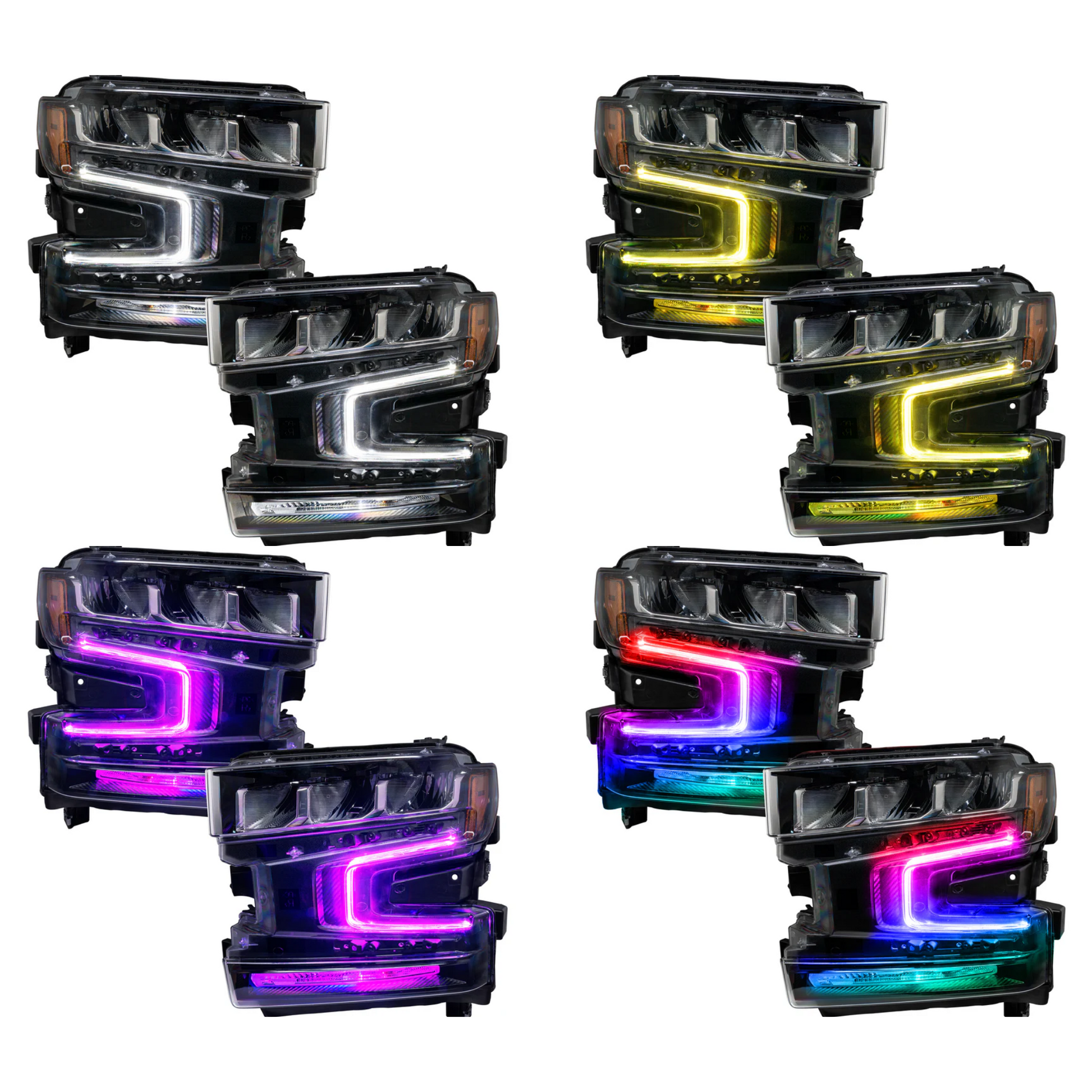 Chevrolet Silverado 1500 RGBW DRL Boards (2019-2022) - image 7