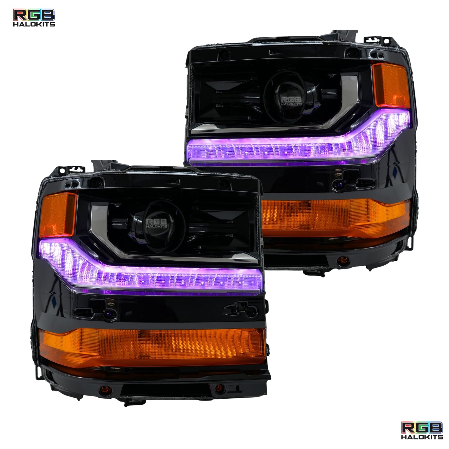 Chevrolet Silverado Multicolor Flow Series DRL Boards (2016-2018) - image 11