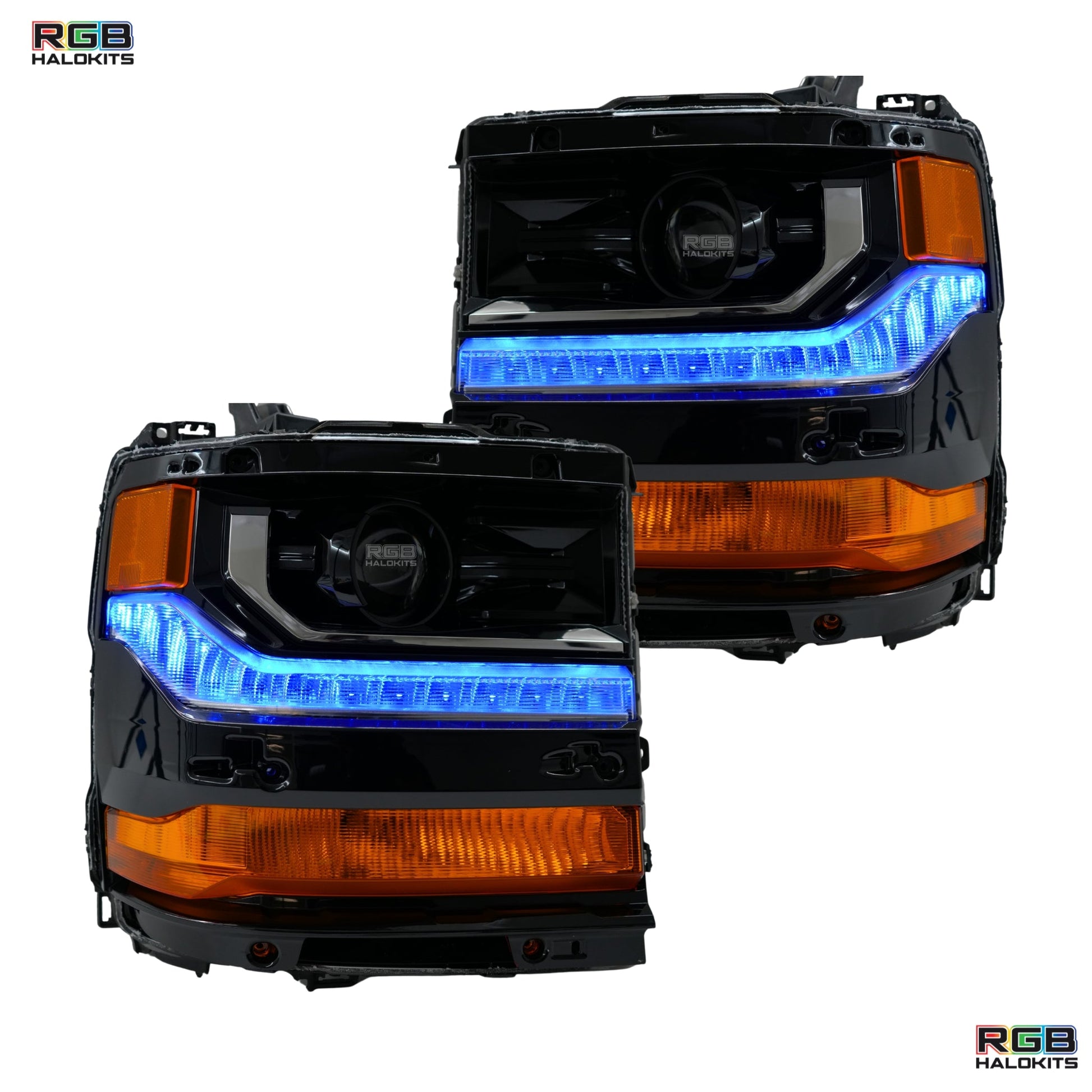 Chevrolet Silverado Multicolor Flow Series DRL Boards (2016-2018) - image 4